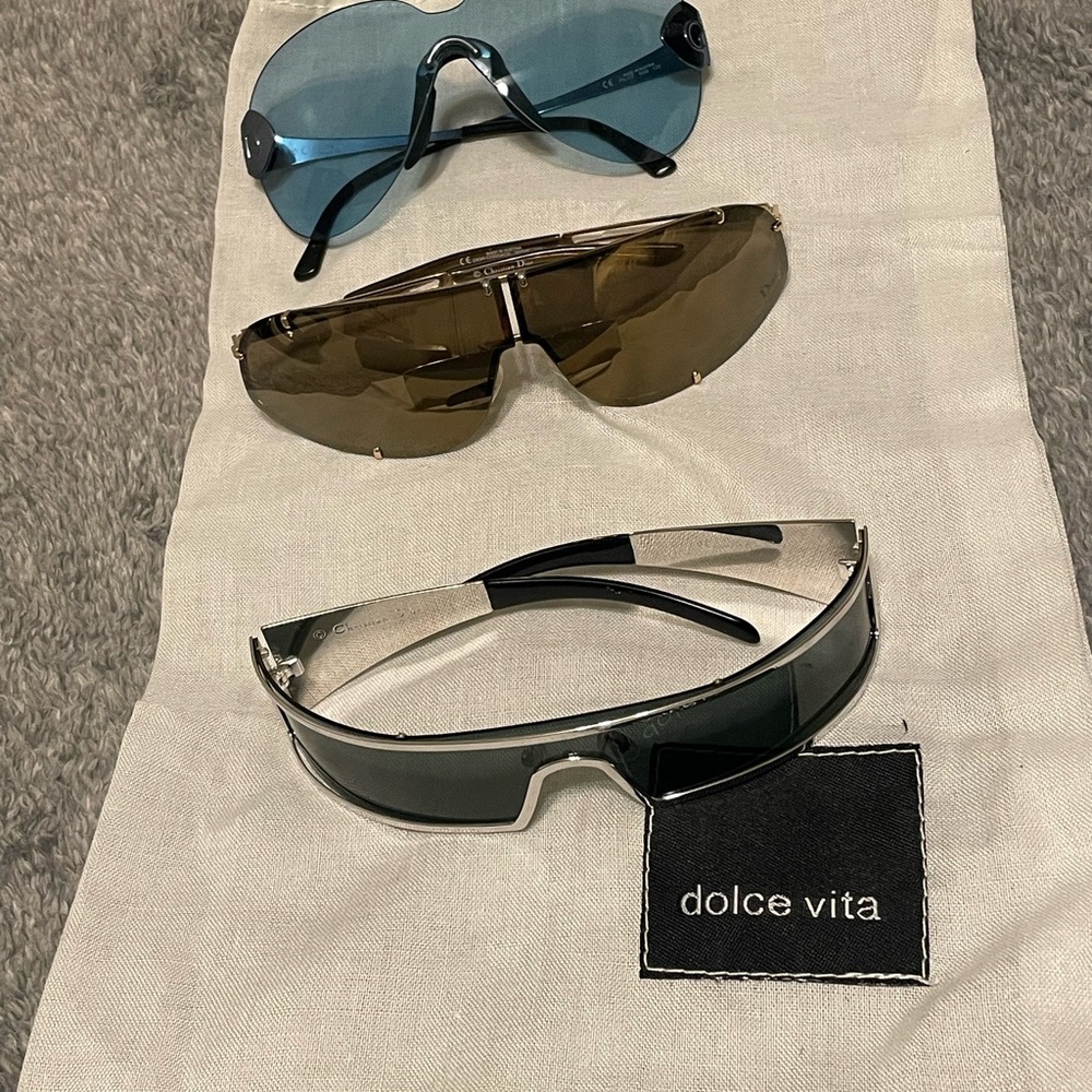 Dolce Vita Blue and Brown VR Sunglasses
